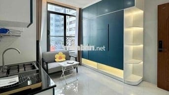 Căn hộ mini Mới xây Full nội thất 1 phòng ngủ lớn đại lộ Võ Văn Kiệt