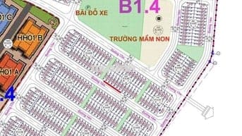 🌟 BÁN 2 LÔ LIỀN KỀ ĐẸP – PHÂN KHU B1.4 THANH HÀ 🌟
