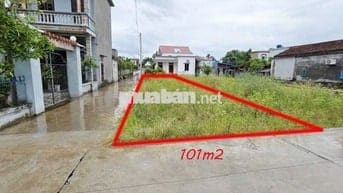 Chính chủ bán lô đất góc 101 m2 - Sát KCN Visip Giao Thủy