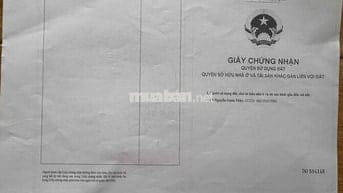 Chính chủ cần bán gấp đất mặt tiền Nguyễn Kim Công đường 5m