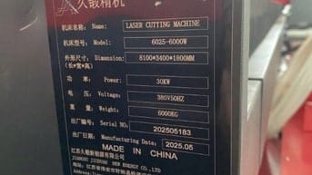 MÁY CẮT LASER FIBER 6000W - KHỔ LỚN 6025