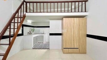 CĂN HỘ CÓ GÁC FULL NỘI THẤT- MỚI XÂY SIÊU ĐẸP- THANG MÁY- BẢO VỆ