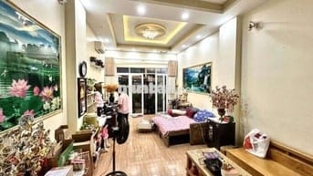 Gần mặt tiền, hẻm ô tô, 80m2, ngang 4.3m, 5 tầng, 5pn, nguyễn xí, Bt
