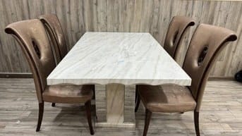 Dọn nhà cần bán bàn ăn đá 150x90