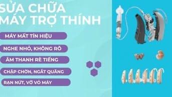 Sửa chữa máy trợ thính tại Hải Phòng