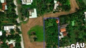 bán đất vườn diện tích 1750m2 mặt tiền đường xe tải