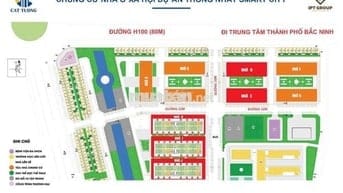 Bán chung cư 70m2 3PN Cát Tường - Thống Nhất Smart City Bắc Ninh