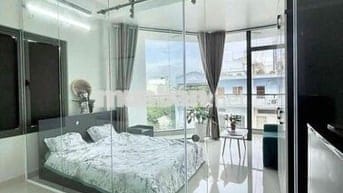 1PN Ban Công 30m2 - Máy Giặt Riêng - Full Kính Đón Ánh Sáng Mặt Trời