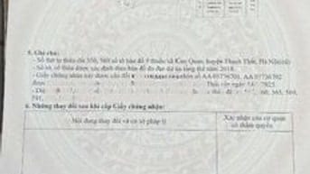 Bán đất chính chủ tại thạch thất