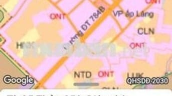 Bán đất mặt tiền đường thông gần KCN Chà Là, gần sát DT784B, giá 420tr