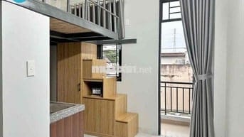 Cho thuê Căn Hộ Có Gác Gần CV Làng Hoa Lê Văn Thọ 30m2 Full Nội Thất