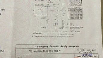 Bán nhà cấp 4 có 3 lầu dt 66m2 đất hẻm 4m đường Võ Văn Tần Quận 3
