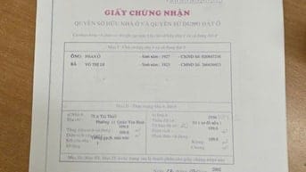 Bán Nhà : 75A Tái Thiết - P.11 - Q.Tân Bình -dt:4,5x24,5m nở hầu 5m 1L