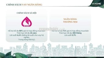 🌿 Căn hộ K-Home Apartment – Chỉ từ 768 triệu/căn 🌿