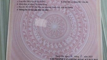 Cần bán gấp Nhà giá rẻ Tp Rạch giá