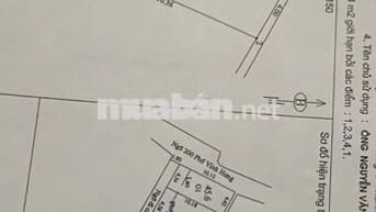 BÁN ĐẤT 41.5M² NGÕ 200 VĨNH HƯNG - CÓ NHÀ CẤP 4.