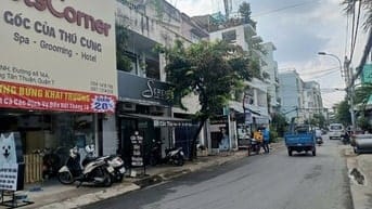 Nhà hẻm thông 6 m Cư xá ngân hàng, Tân Thuận Tây Quận 7. 5*26, 133 m2 