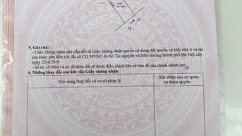 Bán đất thôn Nại Châu, Xã Chu Phan, Mê Linh ô tô 50m2 giá 1.6 tỷ