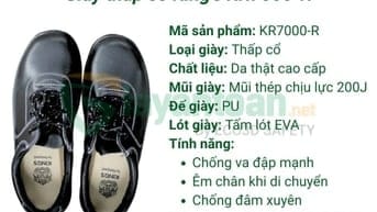 KING’S KR7000-R – Giày bảo hộ nhưng trông chẳng công trường tí nào!