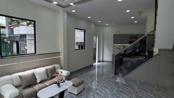 HẺM XE HƠI, NHÀ 3 TẦNG, ĐƯỜNG BÀ HOM, QUẬN 6, 40M2, GIÁ NHỈNH 5 TỶ