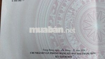 Mình chính chủ bán lô đất diện tích 323.5 m2