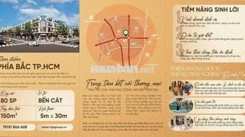 Mặt tiền vành đai 4 (NE2) Bến cát