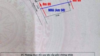 5.8 tỷ/căn nhà 2 tầng Kiệt ô tô số 93 Nguyễn Duy Trinh .Hướng : Tây