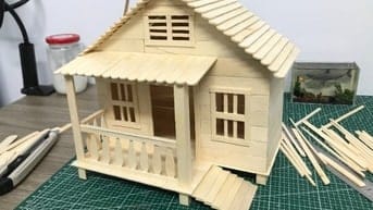  Nhận đặt làm mô hình nhà que kem theo yêu cầu