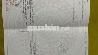 Chính Chủ Cần Bán Lô Đất Tại TP Mới Bình Dương Giá Ngộp