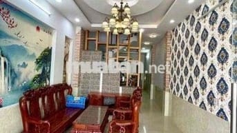 nhà 4p ngủ đầy đủ nội thất,cách ngã 6 An Phú 1,5km đường 12m đậu ô tô