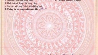 ĐẤT NỀN LONG THÀNH GIÁ RẺ – CƠ HỘI VÀNG GẦN SÂN BAY QUỐC TẾ