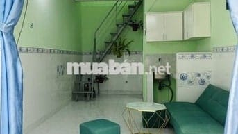 275tr nhà nhỏ Hóc Môn, DT: 3.5m-7m 1 trệt 1 lầu, đang cho thuê 2,2tr