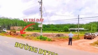 Chỉ Với 5tr/m2, Sở Hữu Ngay Lô Đất tại Trục đường DT750