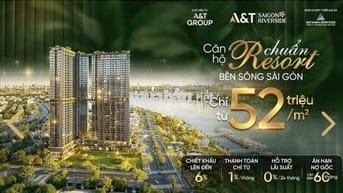 Căn Hộ Chuẩn Resort Ven Sông Sài Gòn -  Bank Hỗ Trợ 75% View Đẹp 🔥🔥