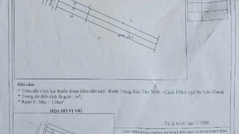 CẦN BÁN GẤP LÔ ĐẤT MT NGAY KCN THÀNH THÀNH CÔNG
