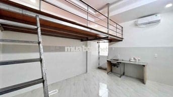 🍃 Duplex Gác Cao Siêu Rộng Sẵn Máy Lạnh - Qua HUIT 7P Đi Xe