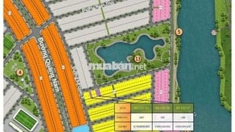 Bán gấp 2 lô BIỆT THỰ 180M2 LIỀN KỀ, VIEW đối diện Công Viên Đầm Sen