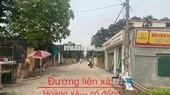 CẦN BÁN ĐẤT 60M2 x MT 4.5M 1.8 TỶ TRỤC CHÍNH HOÀNG XÁ, LẠI THƯỢNG, HN
