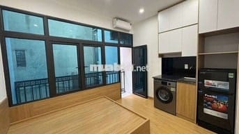 Khai trương CCMN 25m2 Full đồ. Ban công, máy giặt riêng tại Khâm Thiên