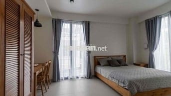 Căn hộ 1Pn mới sạch sẽ, ban công giả thoáng mát,full nội thất,máy giặt