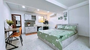 Căn hộ Studio cửa sổ lớn máy giặt riêng sát CV Lê Thị Riêng, Quận 10