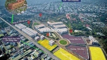 Nhà phố 4 tầng tại Khu đô thị Trung Nguyên. giá cực tốt