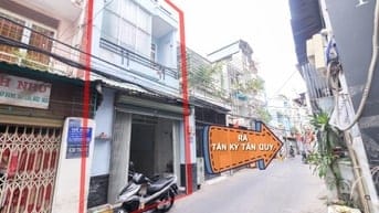 Nhà hẻm 5m xe hơi Tân Kỳ Tân Quý, Bình Tân