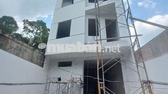 Nhà mặt tiền nhựa 1 trệt 2 lầu Thạnh Hoà, 3 phòng ngủ
