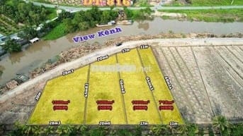 đất vườn đường xe tải mặt tiền kênh 816 Bình Đức Long An