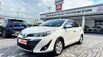 Vios G trắng số tự động 2020, 1 chủ đi 42.000km