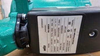 Máy bơm tăng áp điện tử chịu nhiệt Wilo PB-088EA