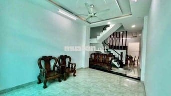 NHÀ TRỆT 2 LẦU 4PN-5WC - ĐẬU XE HƠI THOẢI MÁI- SÁT GÒ VẤP