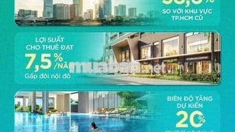 Căn hộ 1 PN 1WC 54m2 hấp dẫn tại Happy One Mori Lái Thiêu TP.HCM