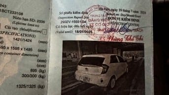 Chính chủ cần bán Kia Morning Van 2011, đăng ký lần đầu 2016